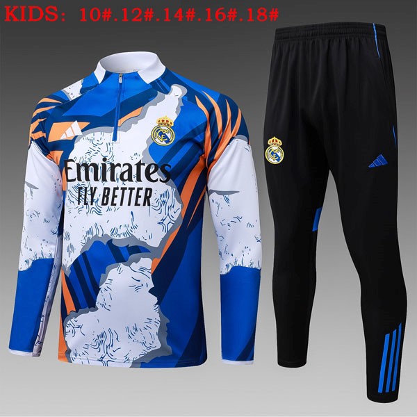 Ninos Sudadera De Training Real Madrid 2025/26 Azul 5